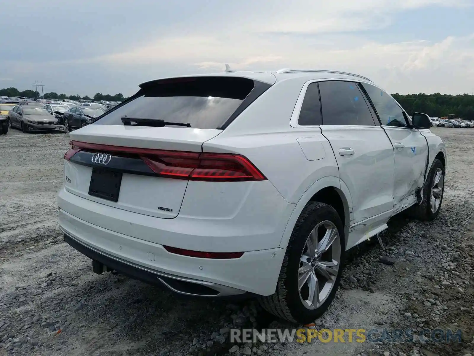 4 Фотография поврежденного автомобиля WA1BVAF12KD016285 AUDI Q8 PREMIUM 2019