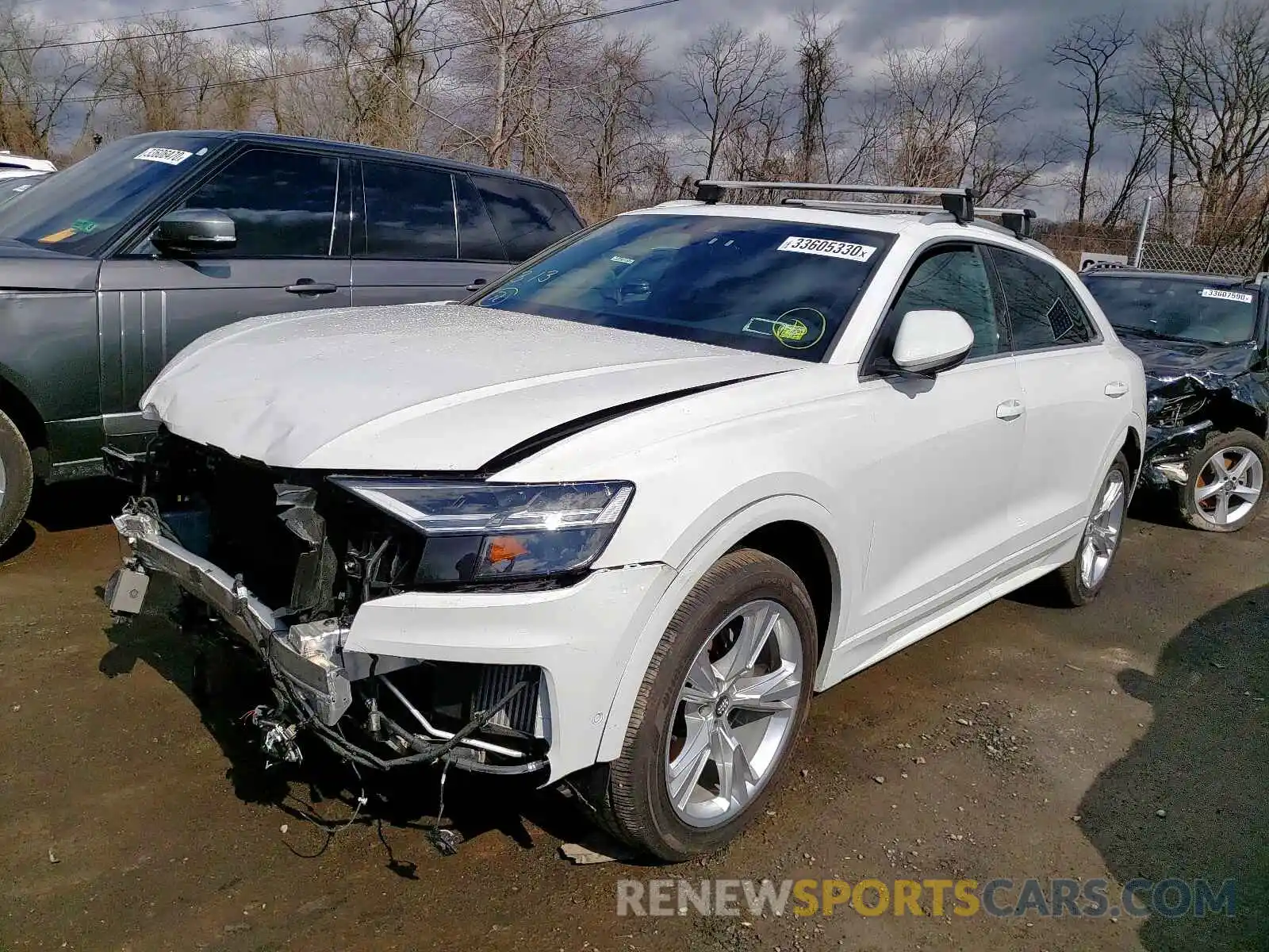 2 Photograph of a damaged car WA1BVAF15KD011274 AUDI Q8 PREMIUM 2019