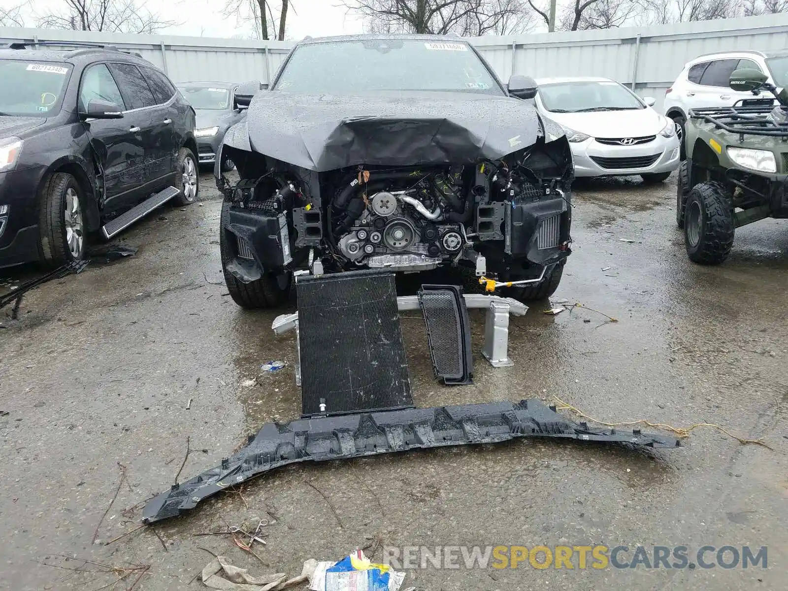 9 Photograph of a damaged car WA1BVAF15KD039723 AUDI Q8 PREMIUM 2019