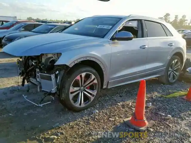 2 Photograph of a damaged car WA1BVAF16KD039696 AUDI Q8 PREMIUM 2019