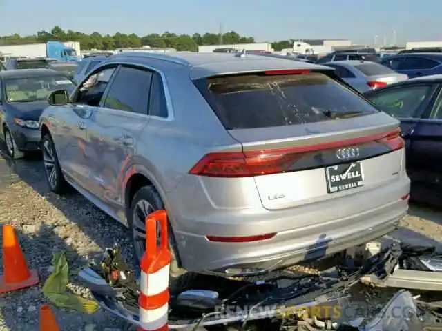 3 Photograph of a damaged car WA1BVAF16KD039696 AUDI Q8 PREMIUM 2019