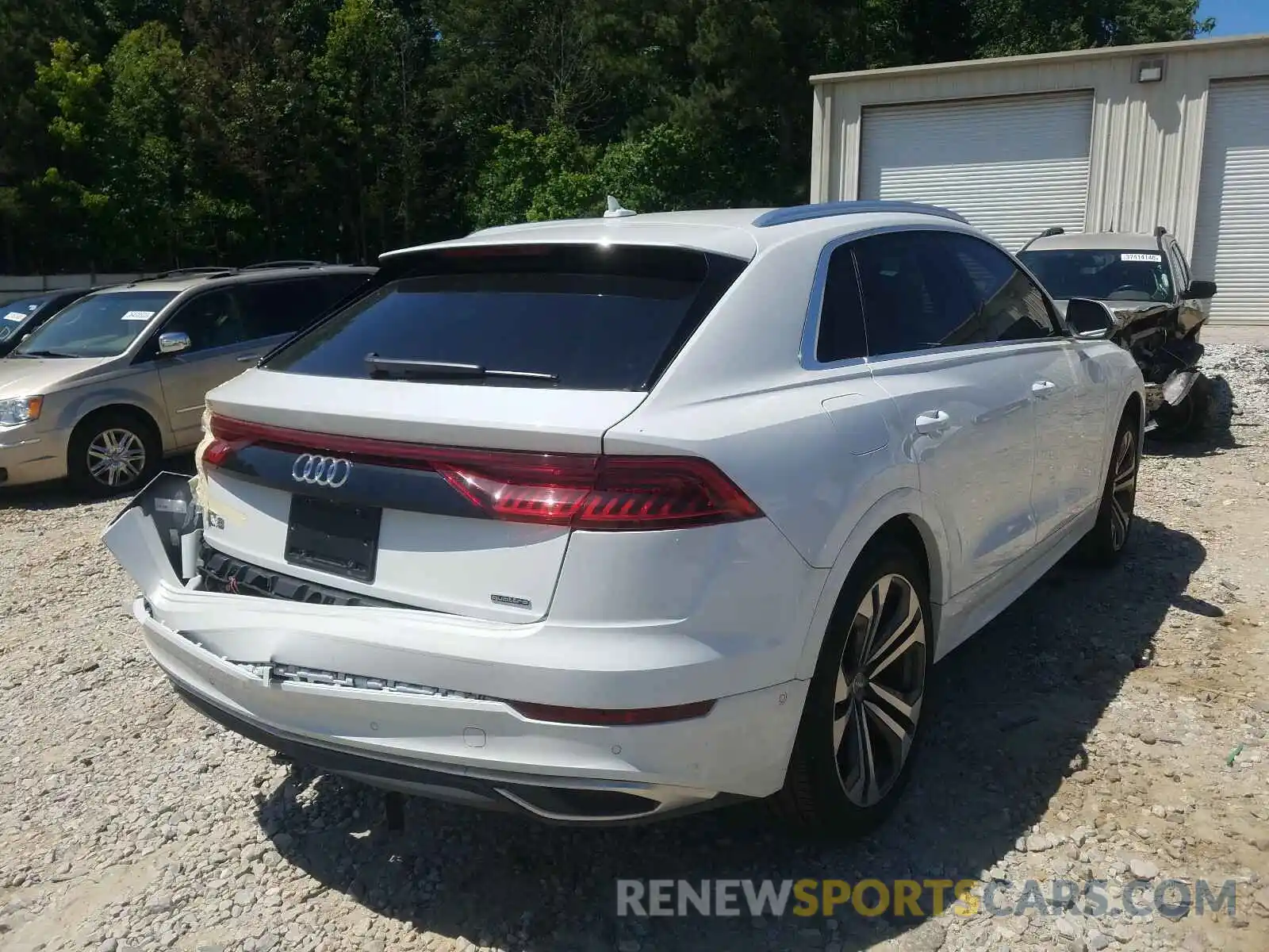 4 Photograph of a damaged car WA1BVAF17KD030702 AUDI Q8 PREMIUM 2019