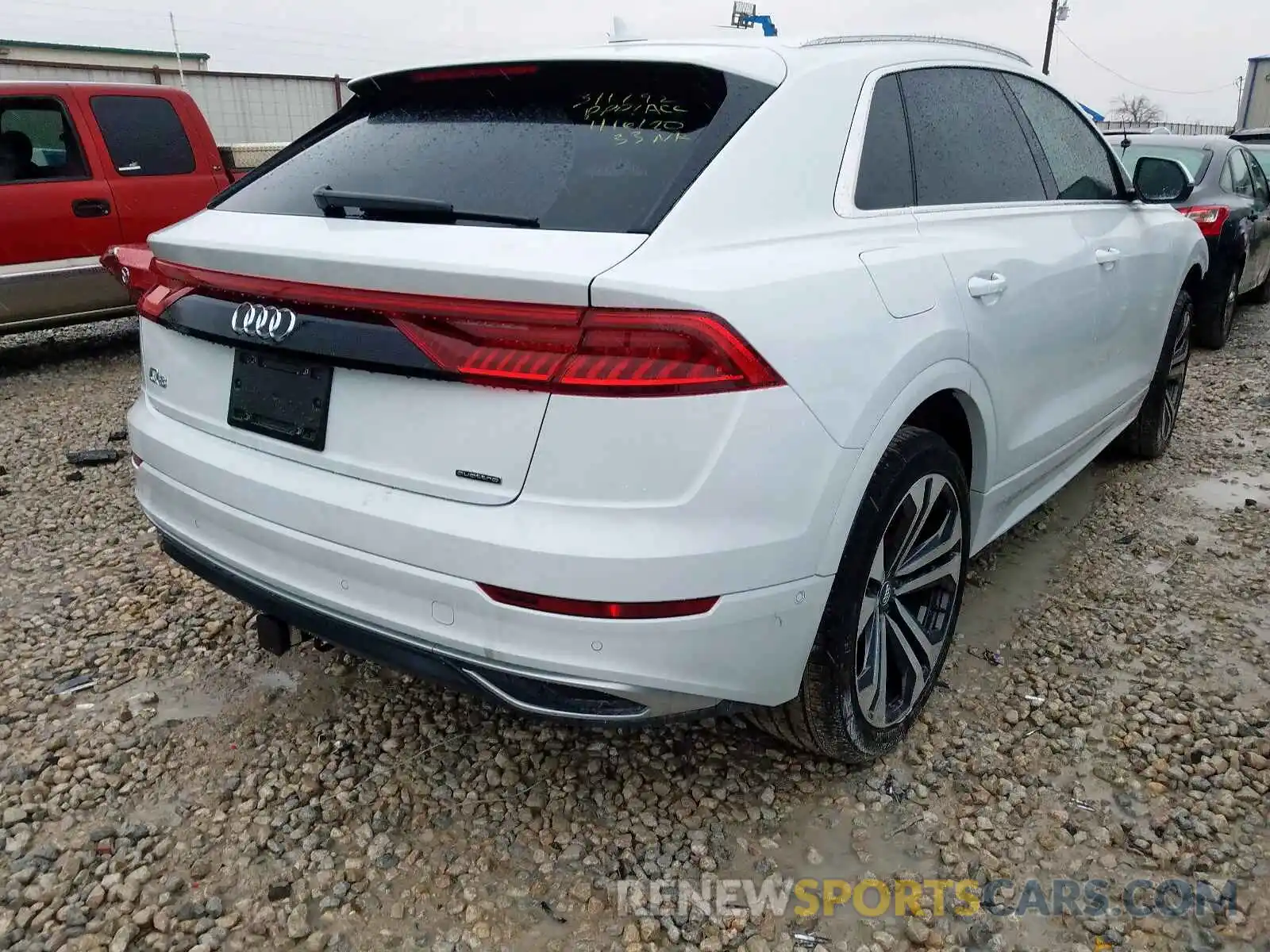 4 Фотография поврежденного автомобиля WA1BVAF18KD041157 AUDI Q8 PREMIUM 2019