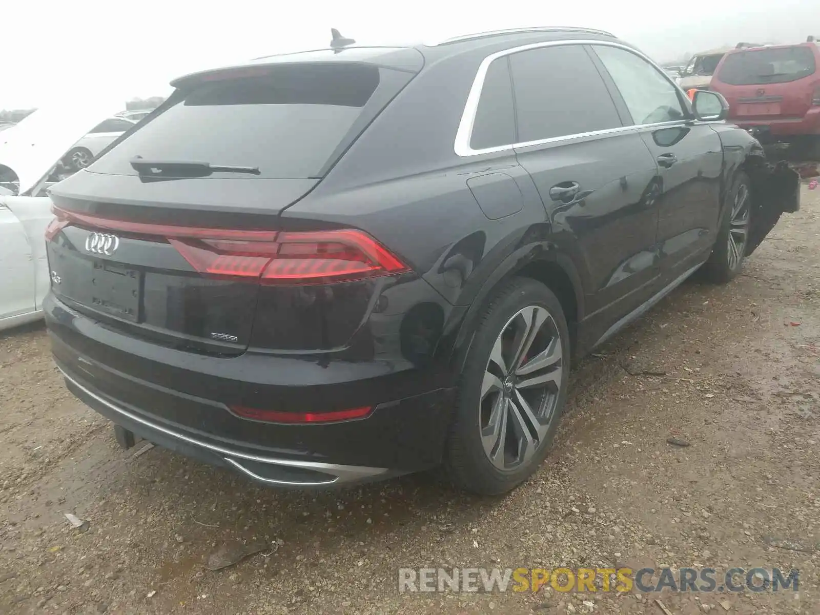 4 Фотография поврежденного автомобиля WA1BVAF19KD036520 AUDI Q8 PREMIUM 2019