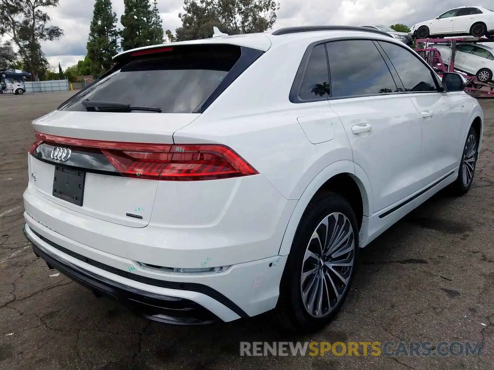 4 Фотография поврежденного автомобиля WA1EVAF10KD015679 AUDI Q8 PREMIUM 2019