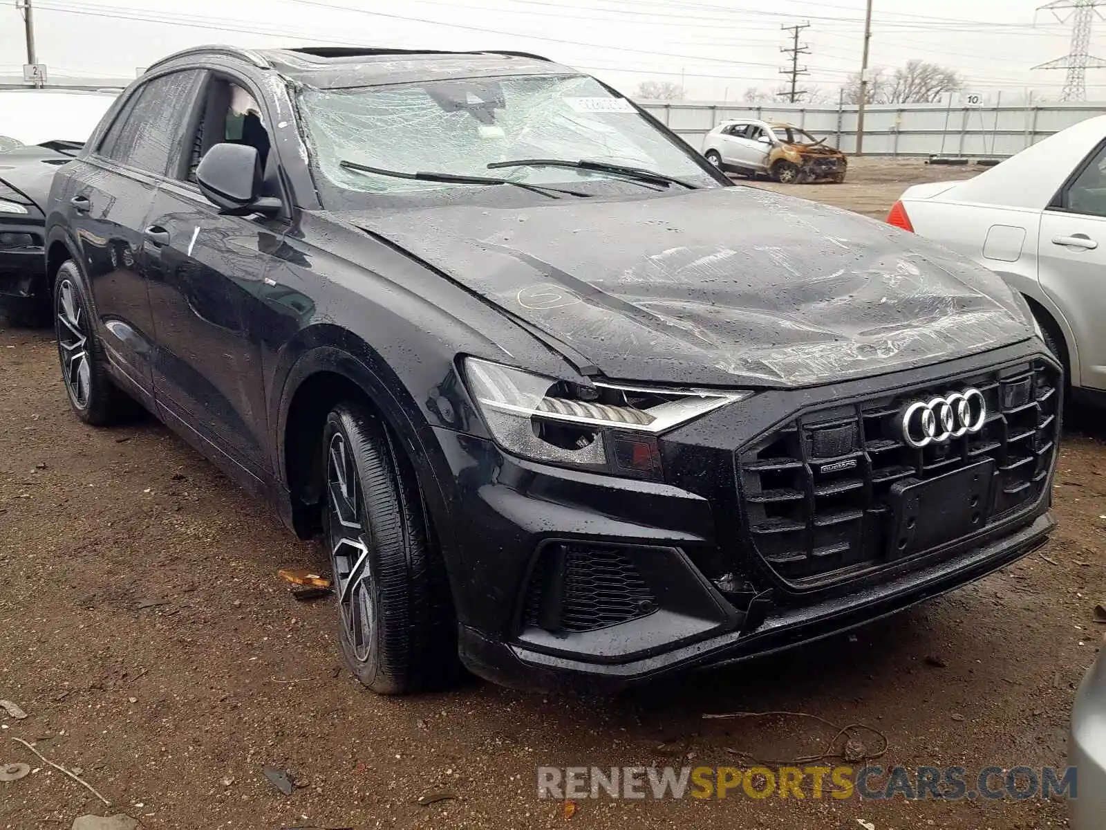 1 Фотография поврежденного автомобиля WA1EVAF10KD036242 AUDI Q8 PREMIUM 2019