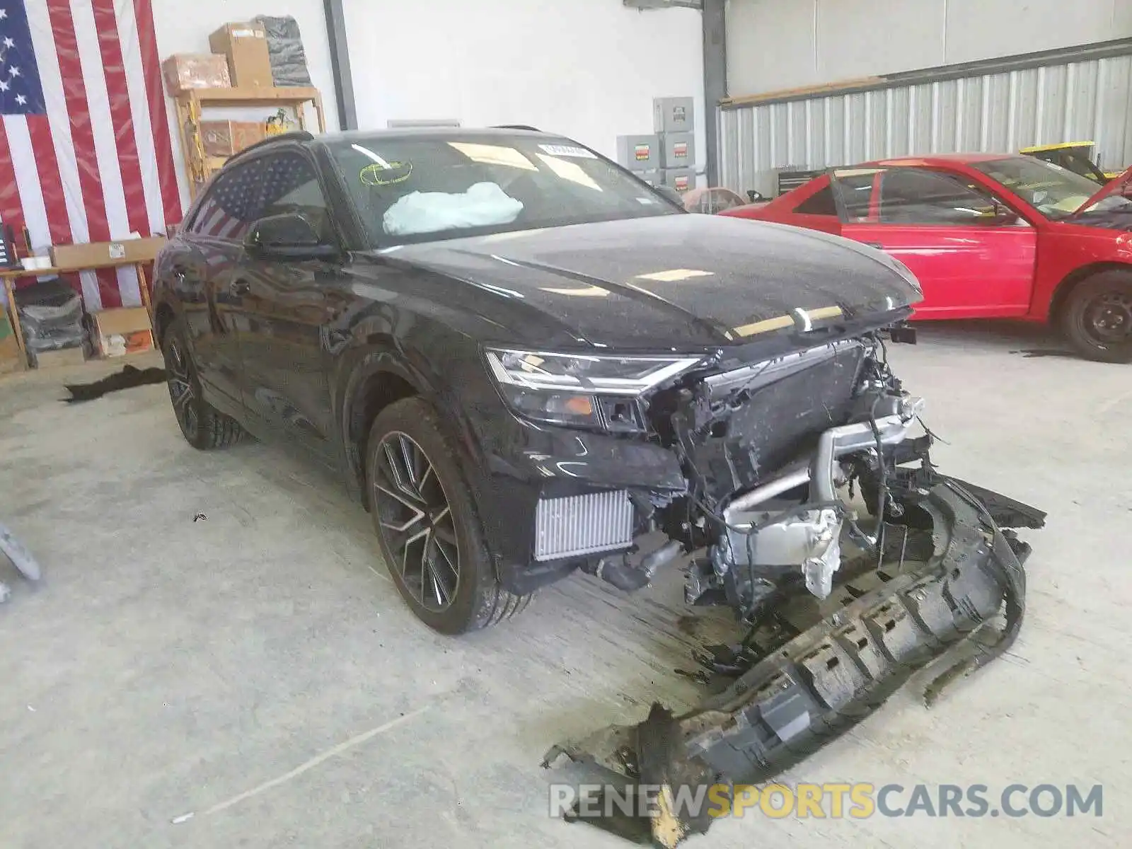 1 Photograph of a damaged car WA1EVAF12KD005672 AUDI Q8 PREMIUM 2019