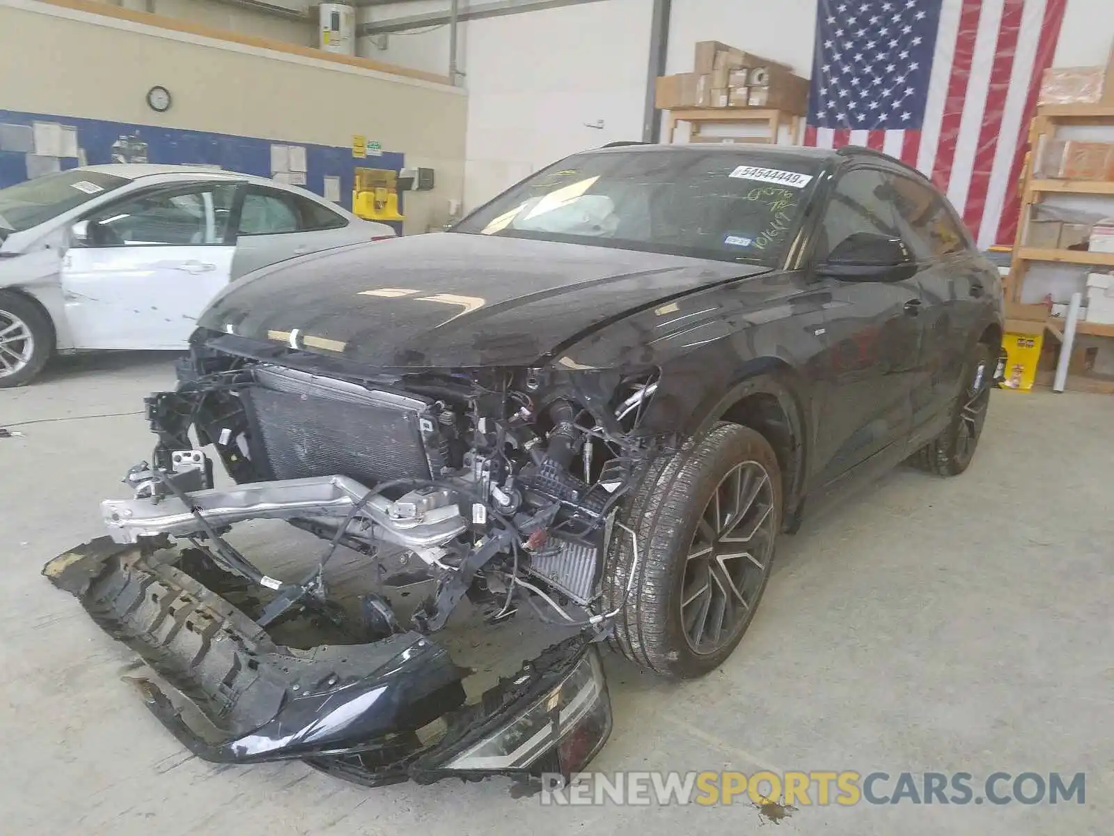 2 Photograph of a damaged car WA1EVAF12KD005672 AUDI Q8 PREMIUM 2019