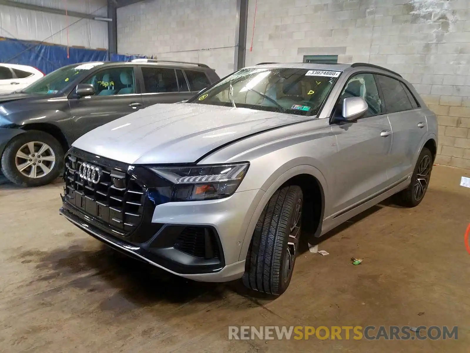 2 Photograph of a damaged car WA1EVAF13KD028037 AUDI Q8 PREMIUM 2019