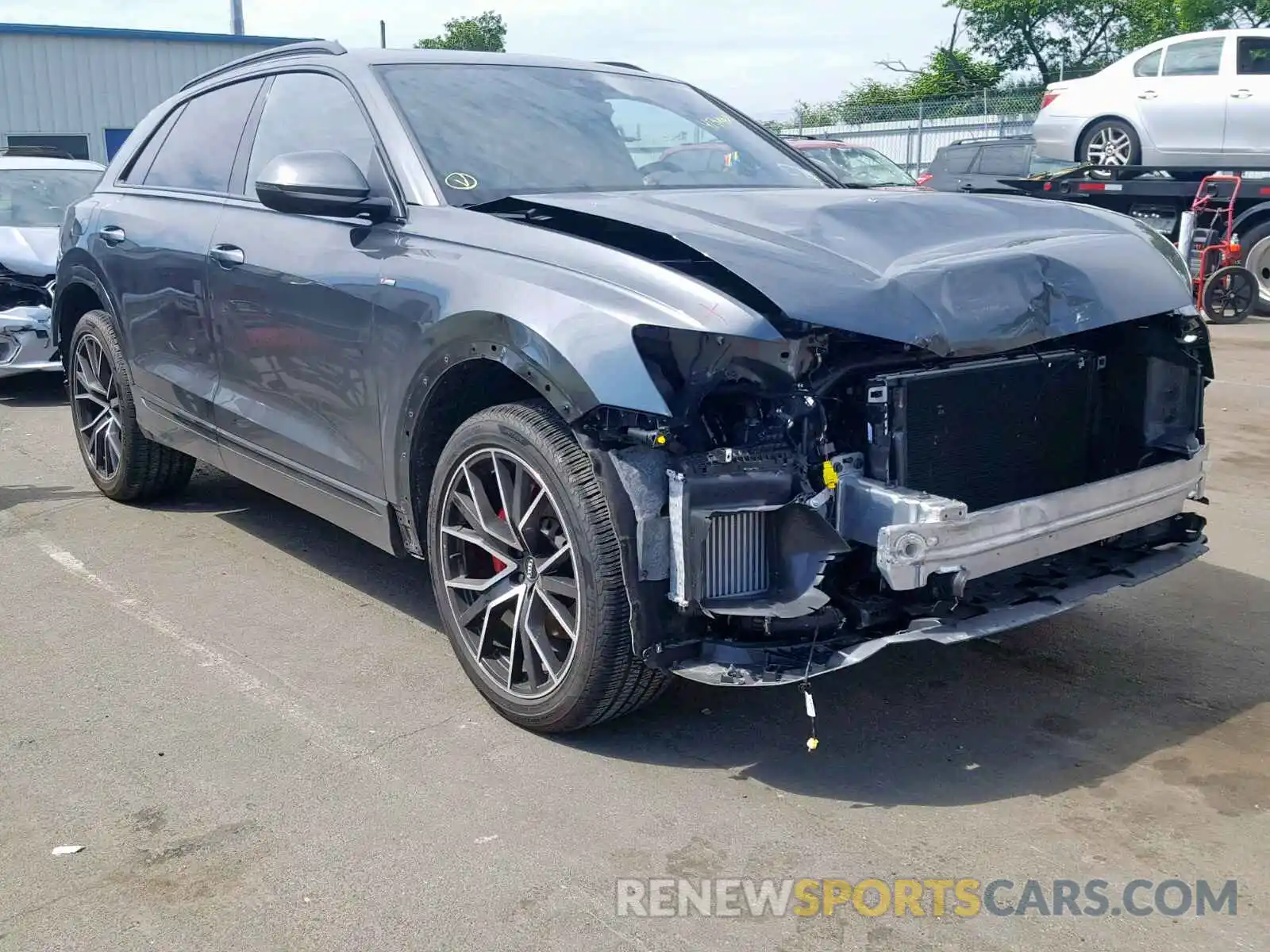 1 Photograph of a damaged car WA1EVAF15KD005701 AUDI Q8 PREMIUM 2019