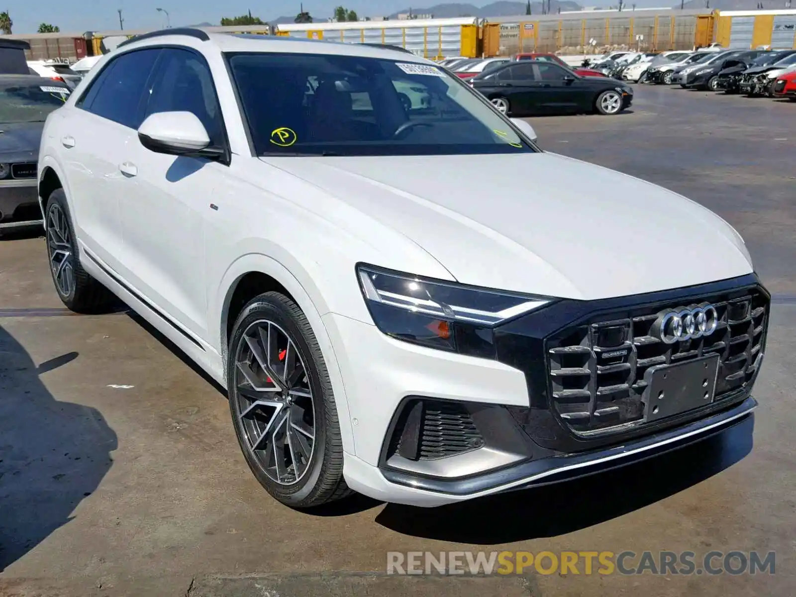 1 Фотография поврежденного автомобиля WA1EVAF15KD011904 AUDI Q8 PREMIUM 2019