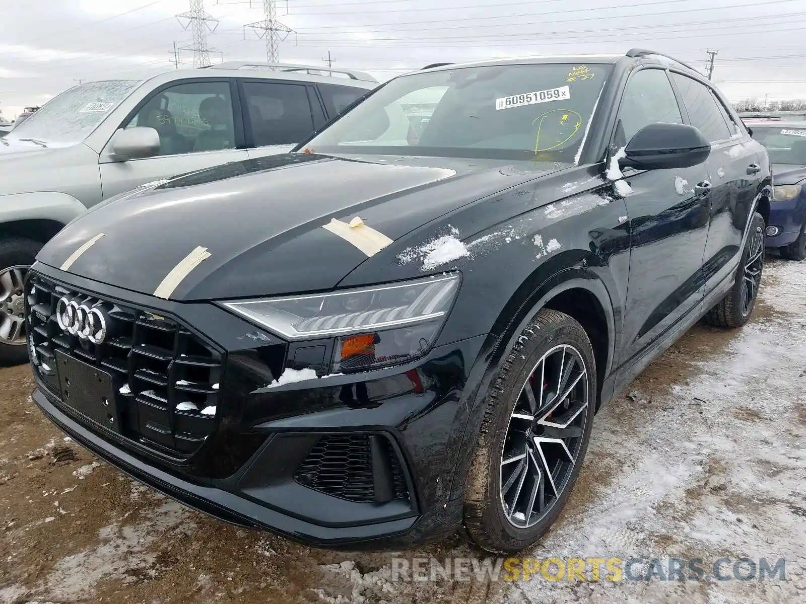 2 Фотография поврежденного автомобиля WA1EVAF19KD038863 AUDI Q8 PREMIUM 2019