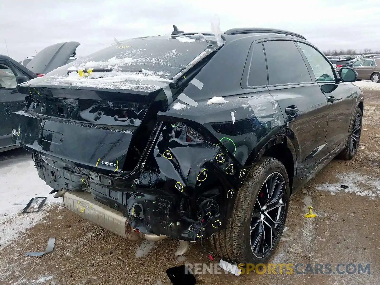 4 Фотография поврежденного автомобиля WA1EVAF19KD038863 AUDI Q8 PREMIUM 2019