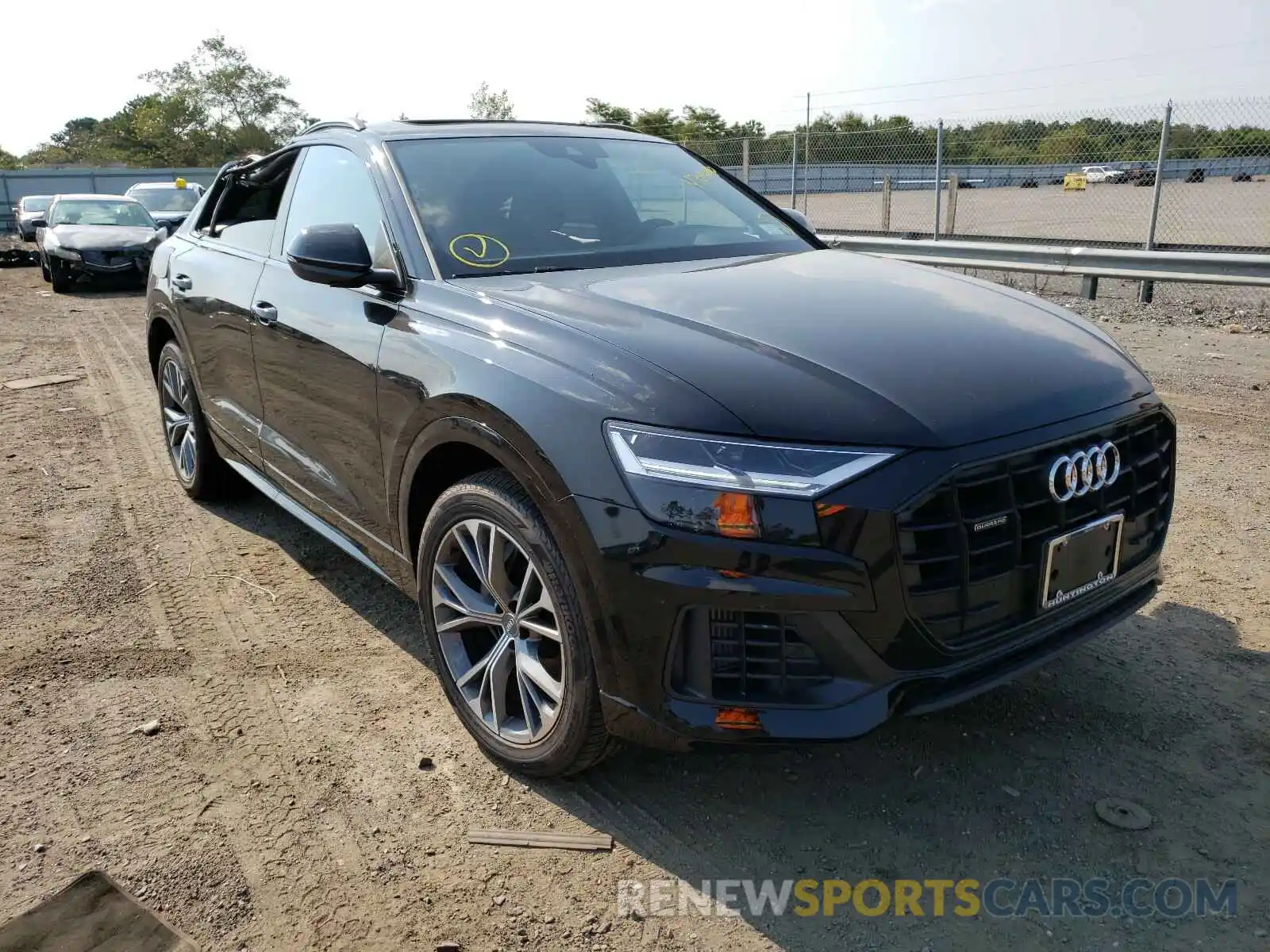 1 Фотография поврежденного автомобиля WA1AVAF12LD003422 AUDI Q8 PREMIUM 2020