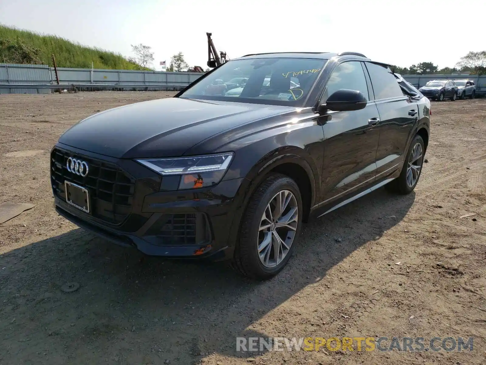 2 Фотография поврежденного автомобиля WA1AVAF12LD003422 AUDI Q8 PREMIUM 2020