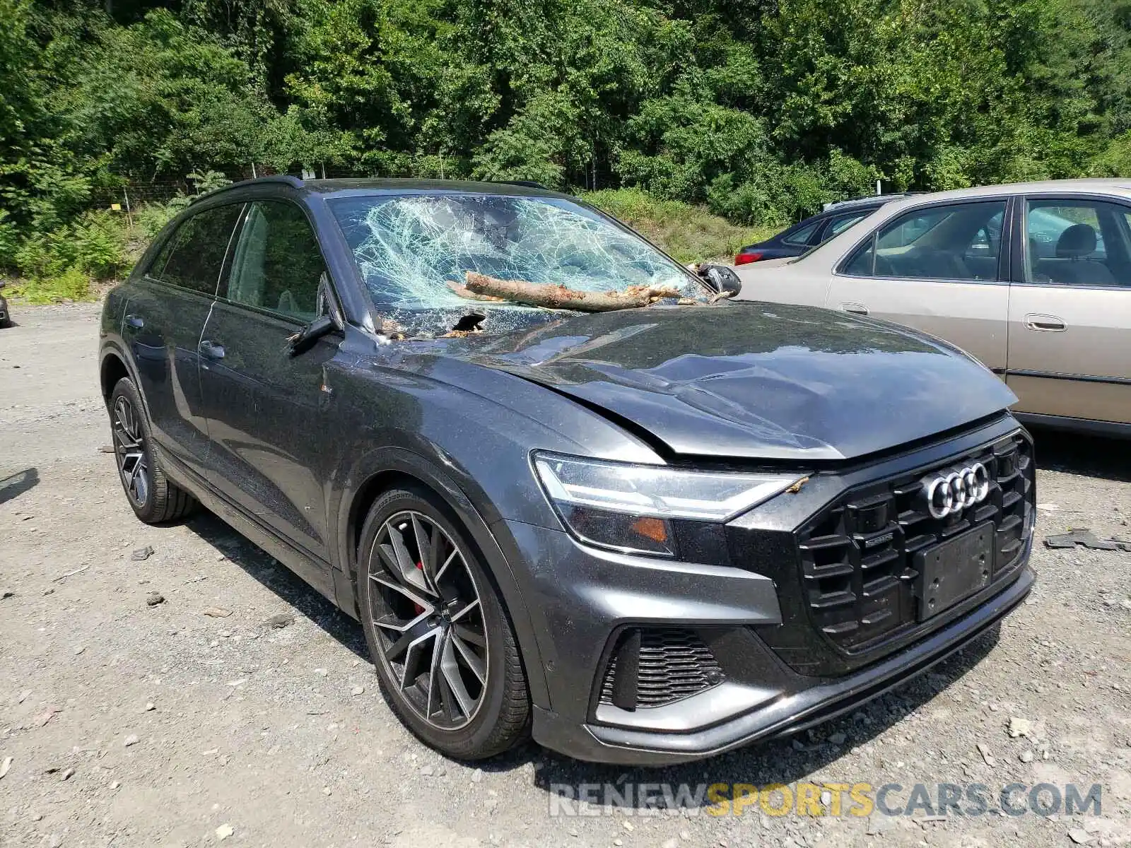 1 Photograph of a damaged car WA1EVAF16LD017941 AUDI Q8 PREMIUM 2020