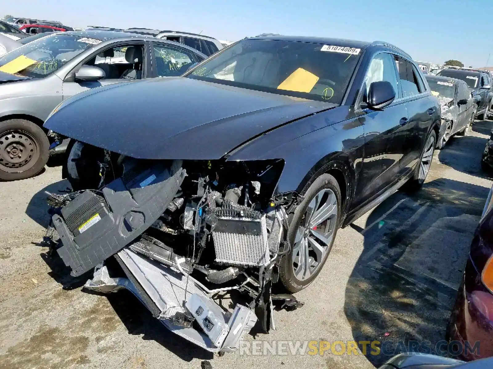 2 Photograph of a damaged car WA1CVAF10KD023028 AUDI Q8 PRESTIG 2019