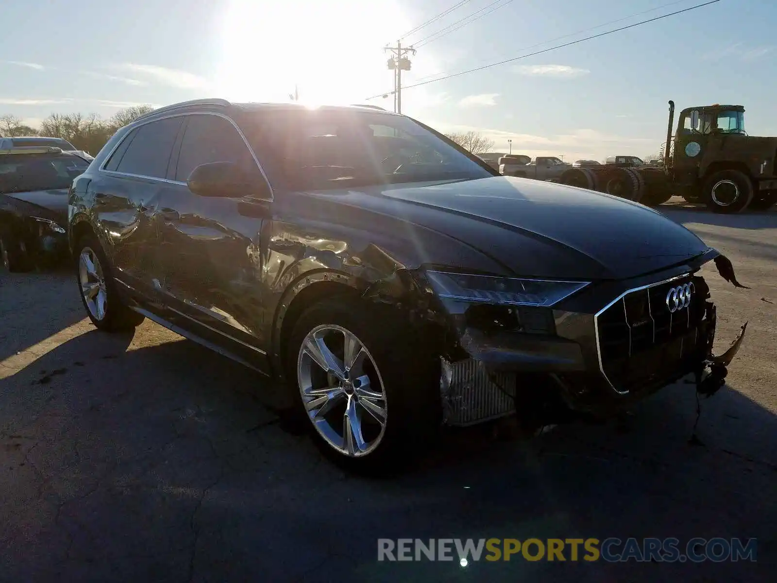 1 Photograph of a damaged car WA1CVAF19KD020452 AUDI Q8 PRESTIG 2019