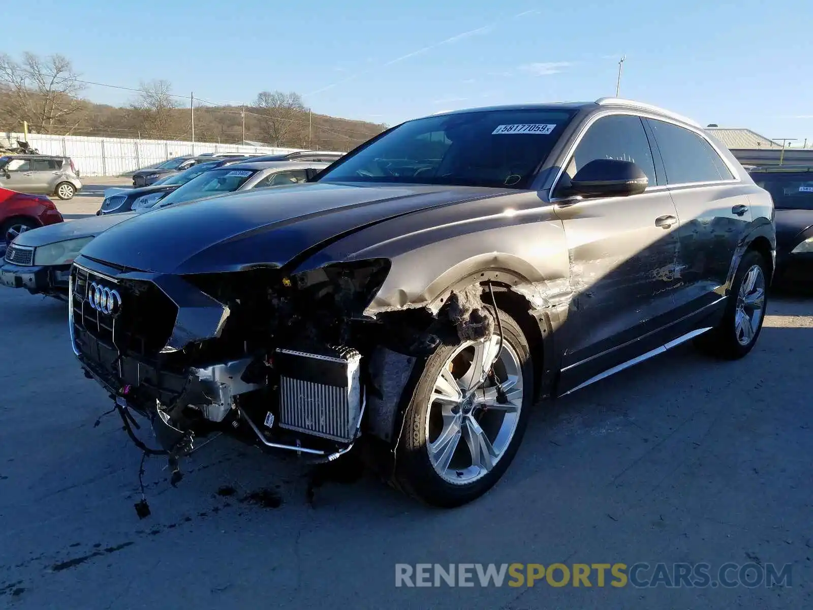 2 Photograph of a damaged car WA1CVAF19KD020452 AUDI Q8 PRESTIG 2019