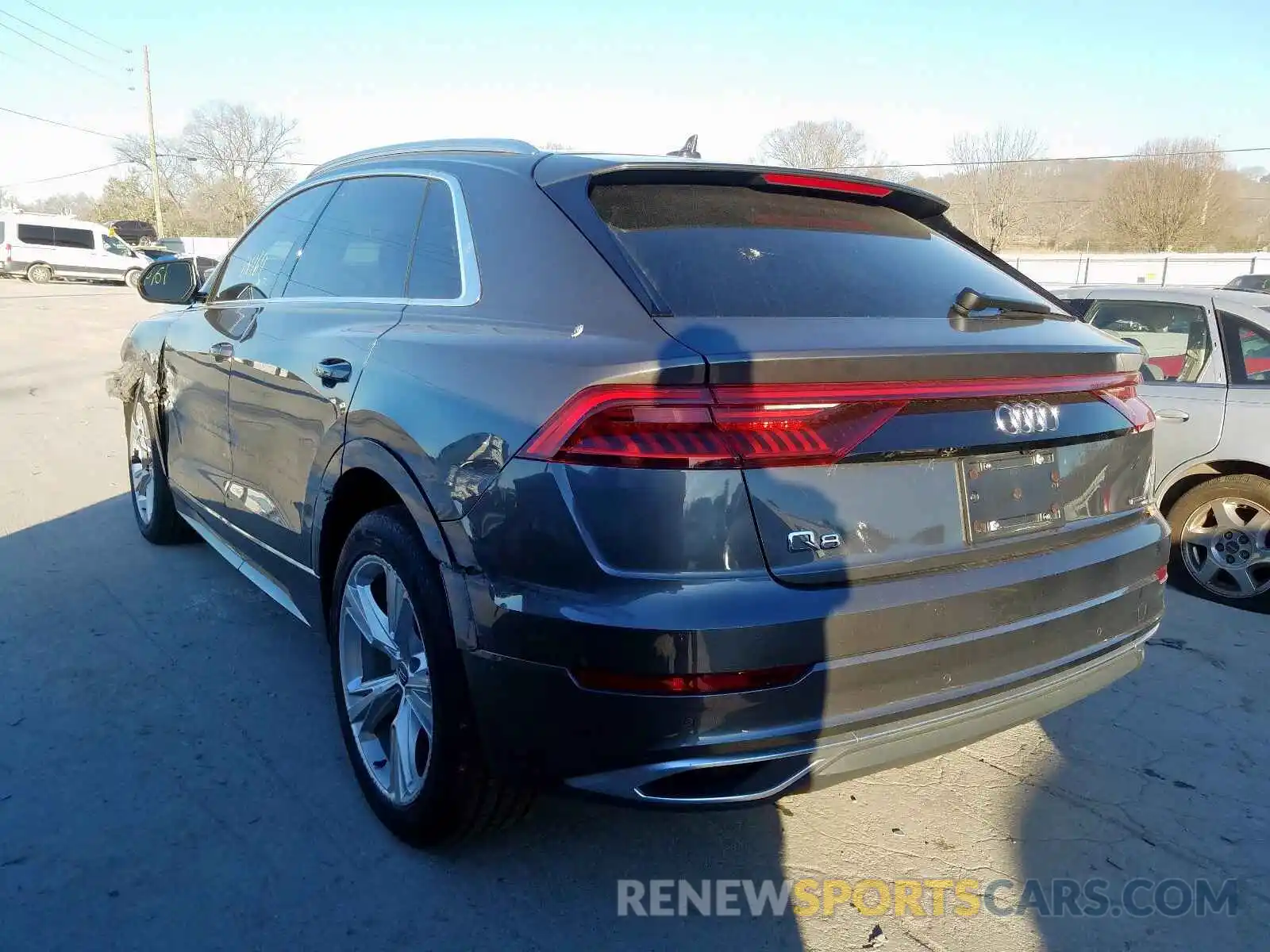 3 Фотография поврежденного автомобиля WA1CVAF19KD020452 AUDI Q8 PRESTIG 2019