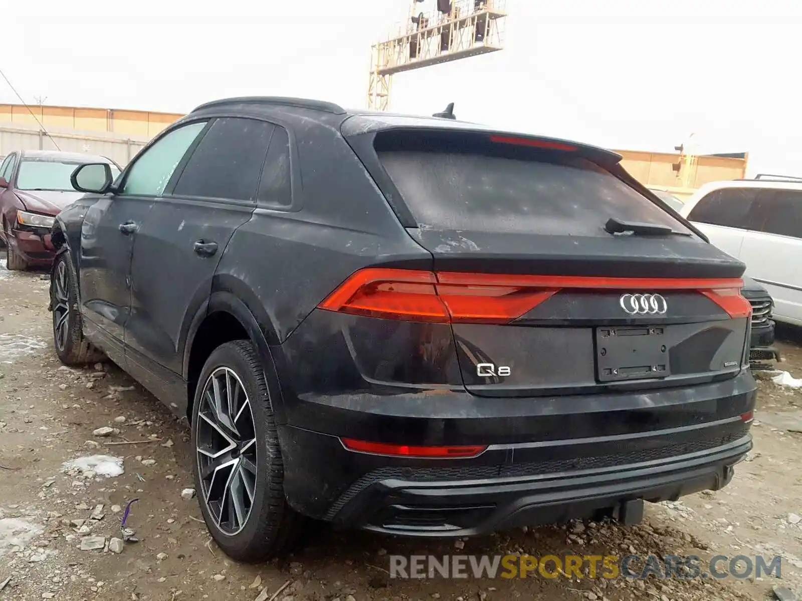 3 Фотография поврежденного автомобиля WA1FVAF12KD026980 AUDI Q8 PRESTIG 2019