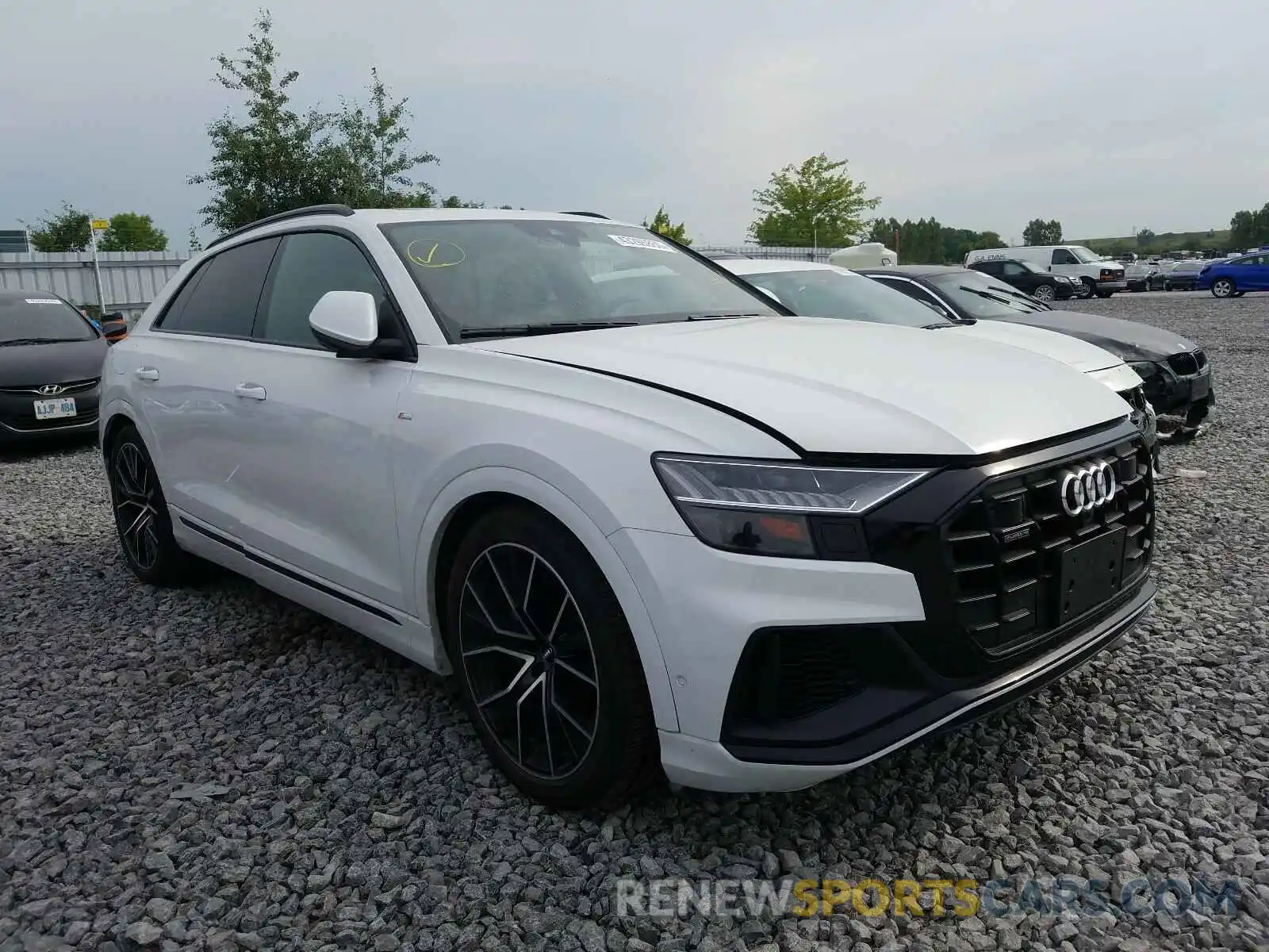 1 Фотография поврежденного автомобиля WA1FVAF12KD033556 AUDI Q8 PRESTIG 2019