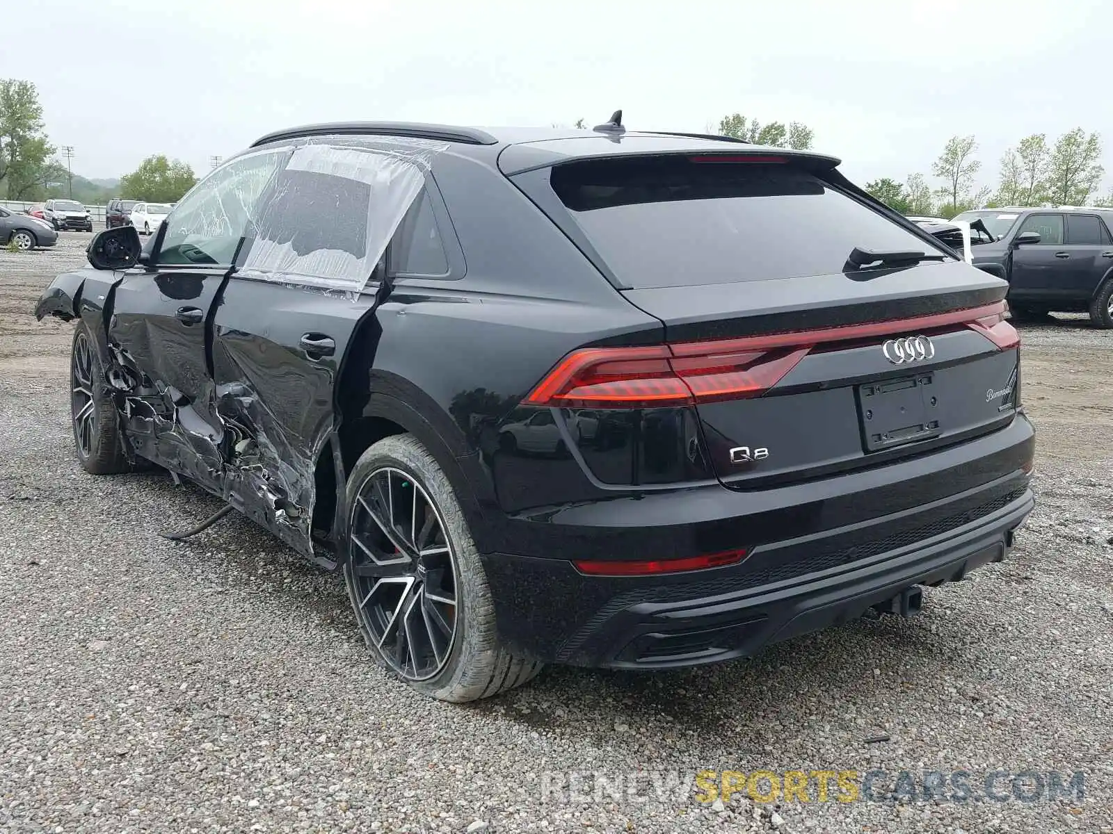 3 Фотография поврежденного автомобиля WA1FVAF14KD006181 AUDI Q8 PRESTIG 2019