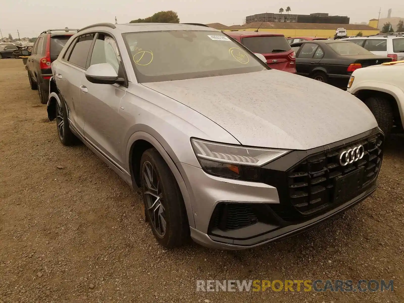 1 Фотография поврежденного автомобиля WA1FVAF16KD044978 AUDI Q8 PRESTIG 2019