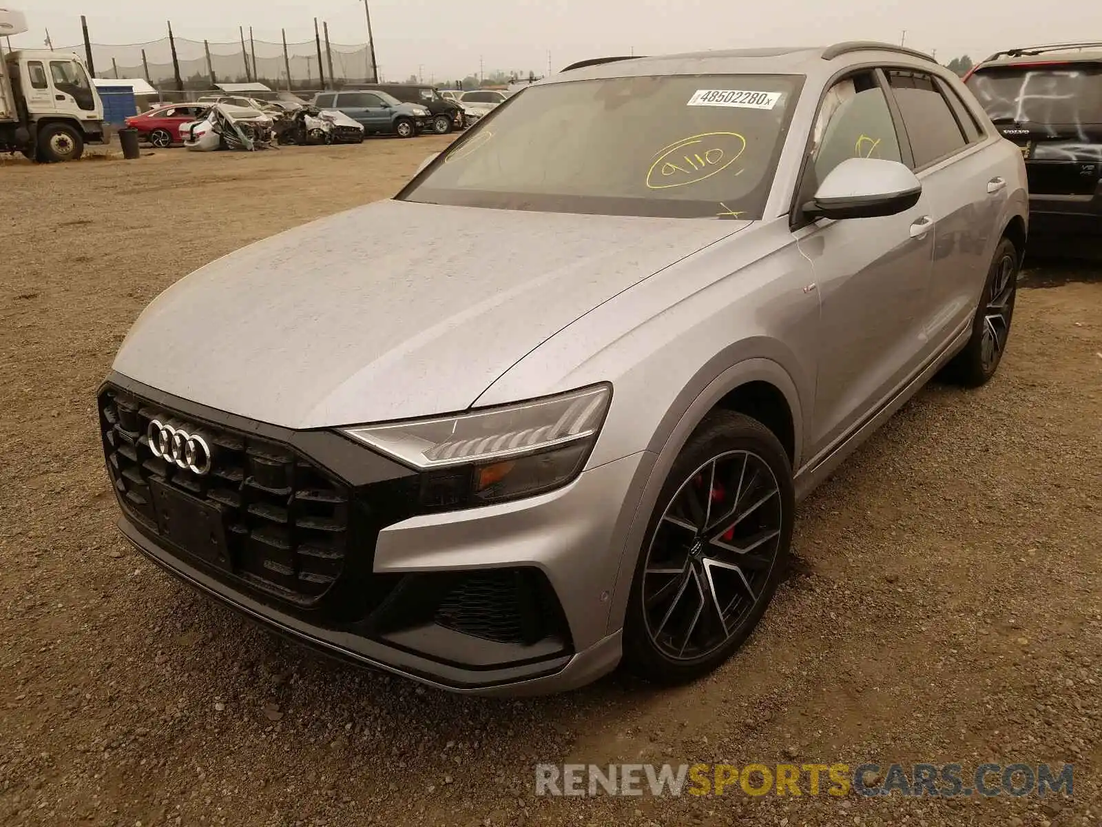 2 Photograph of a damaged car WA1FVAF16KD044978 AUDI Q8 PRESTIG 2019