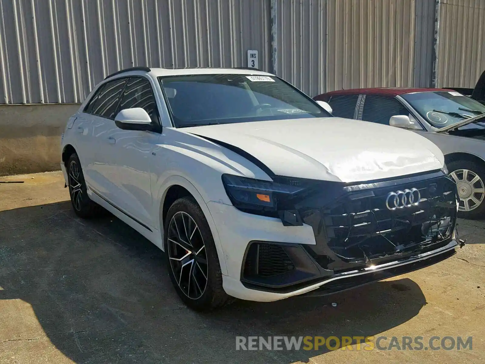 1 Photograph of a damaged car WA1FVAF18KD015899 AUDI Q8 PRESTIG 2019