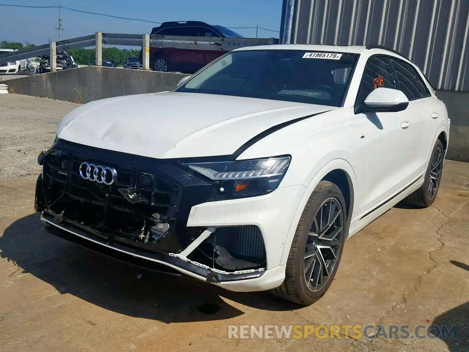 2 Photograph of a damaged car WA1FVAF18KD015899 AUDI Q8 PRESTIG 2019