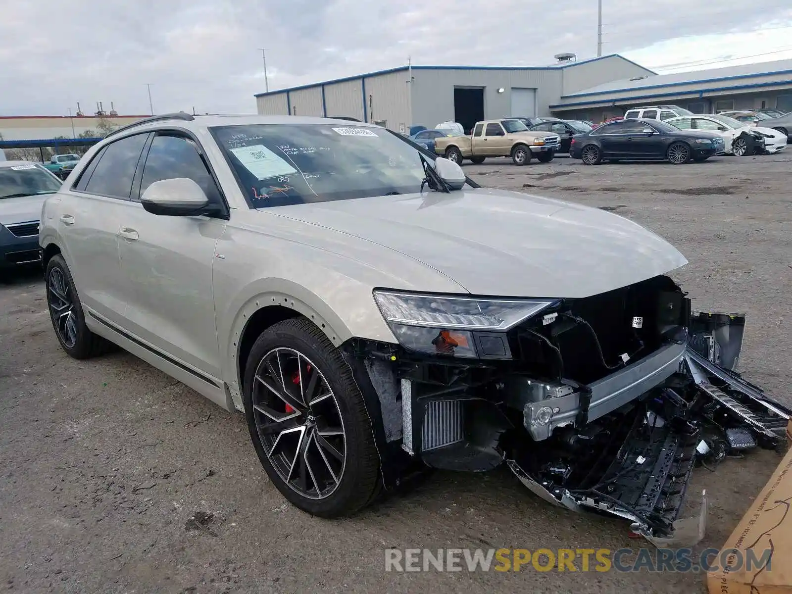 1 Photograph of a damaged car WA1FVAF19LD008591 AUDI Q8 PRESTIG 2020