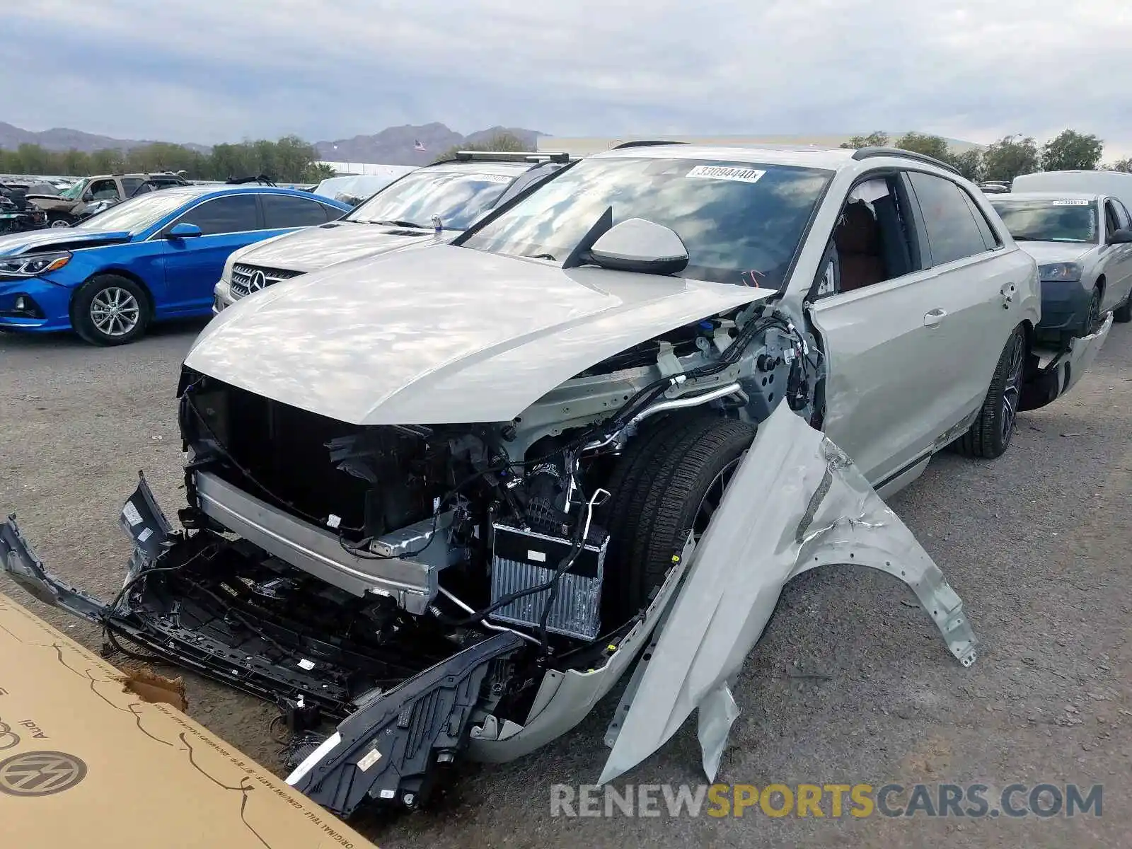 2 Photograph of a damaged car WA1FVAF19LD008591 AUDI Q8 PRESTIG 2020