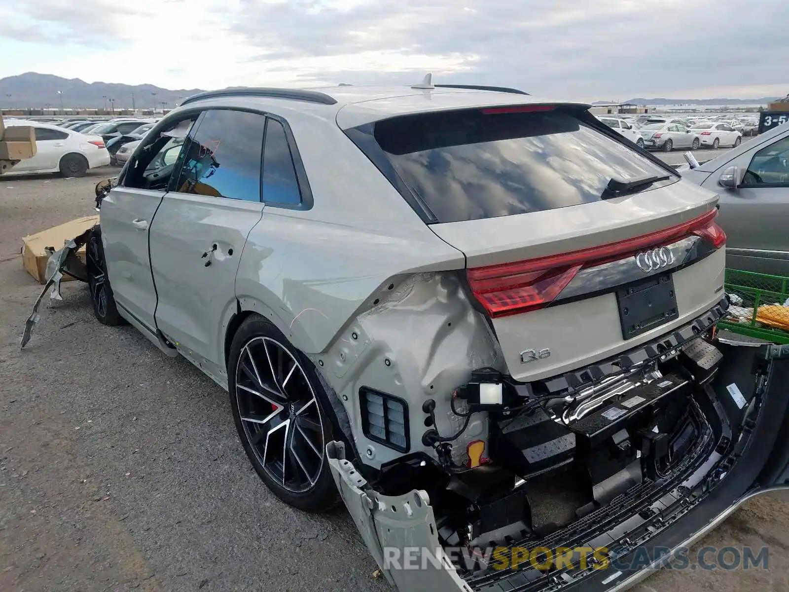 3 Photograph of a damaged car WA1FVAF19LD008591 AUDI Q8 PRESTIG 2020