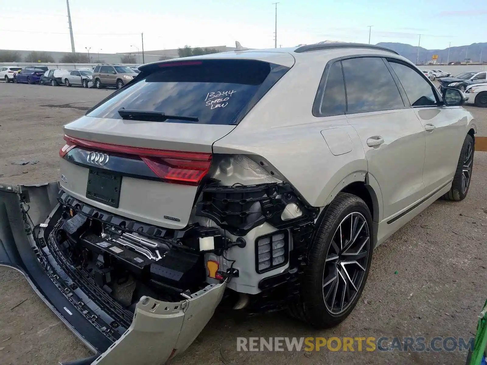 4 Photograph of a damaged car WA1FVAF19LD008591 AUDI Q8 PRESTIG 2020