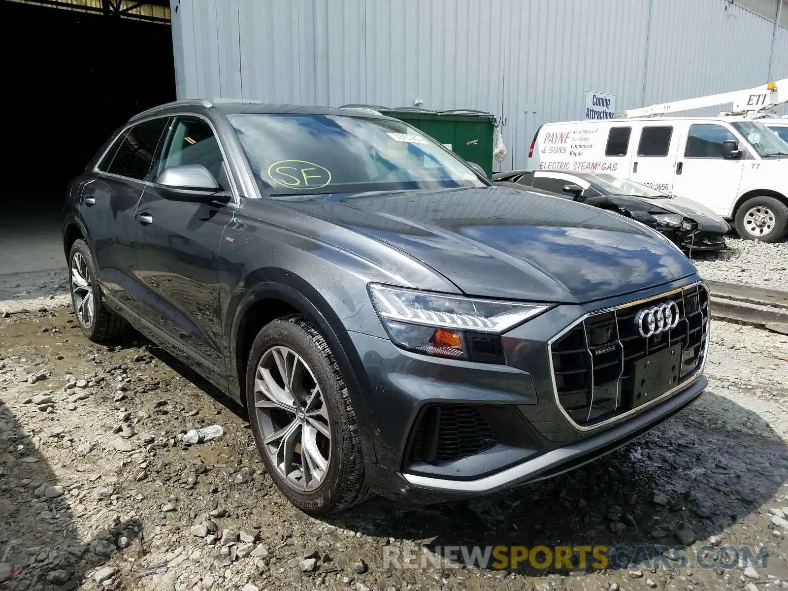 1 Photograph of a damaged car WA1FVAF1XLD000404 AUDI Q8 PRESTIG 2020