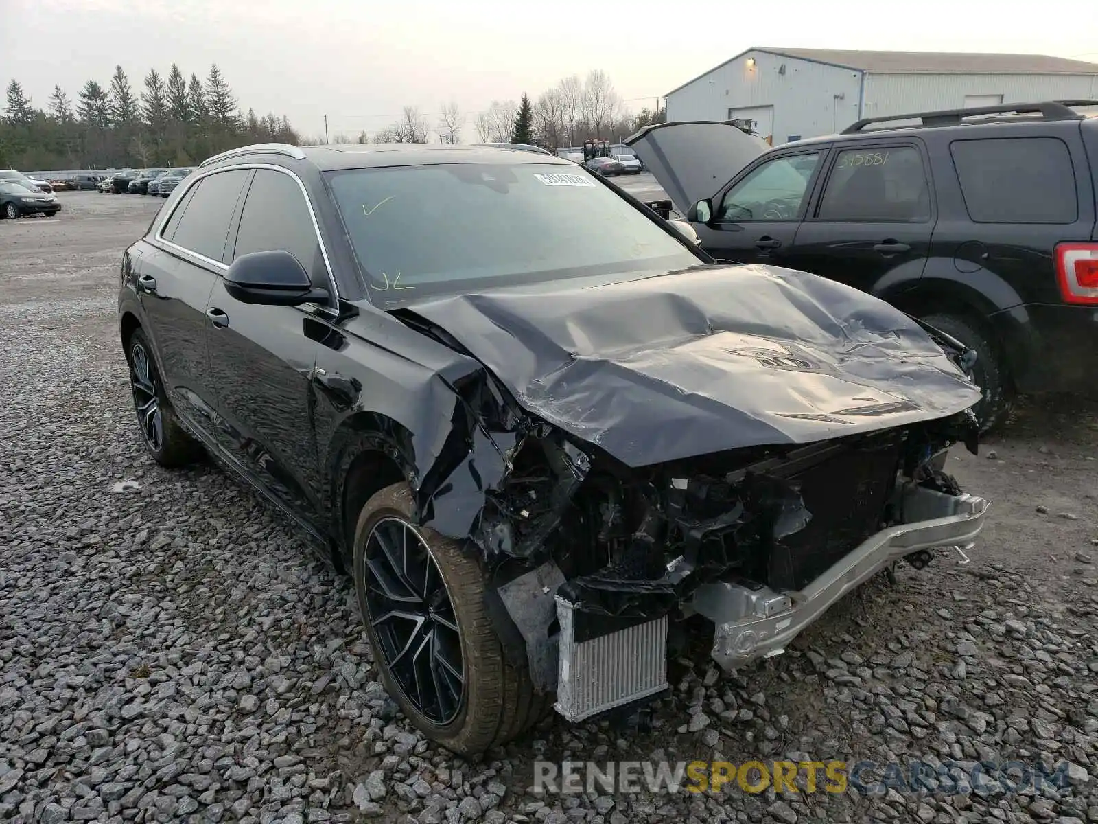 1 Photograph of a damaged car WA1DVAF10KD018383 AUDI Q8 PROGRES 2019