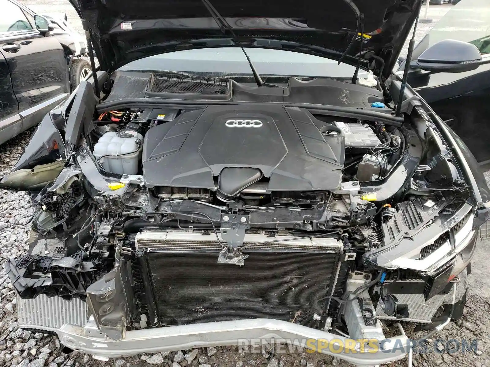 7 Фотография поврежденного автомобиля WA1DVAF10KD018383 AUDI Q8 PROGRES 2019