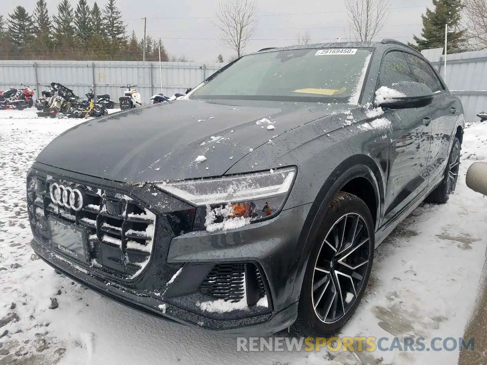 2 Photograph of a damaged car WA1DVAF11KD032566 AUDI Q8 PROGRES 2019