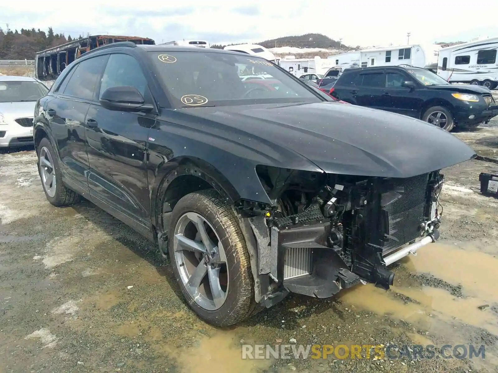 1 Photograph of a damaged car WA1DVAF14KD022873 AUDI Q8 PROGRES 2019