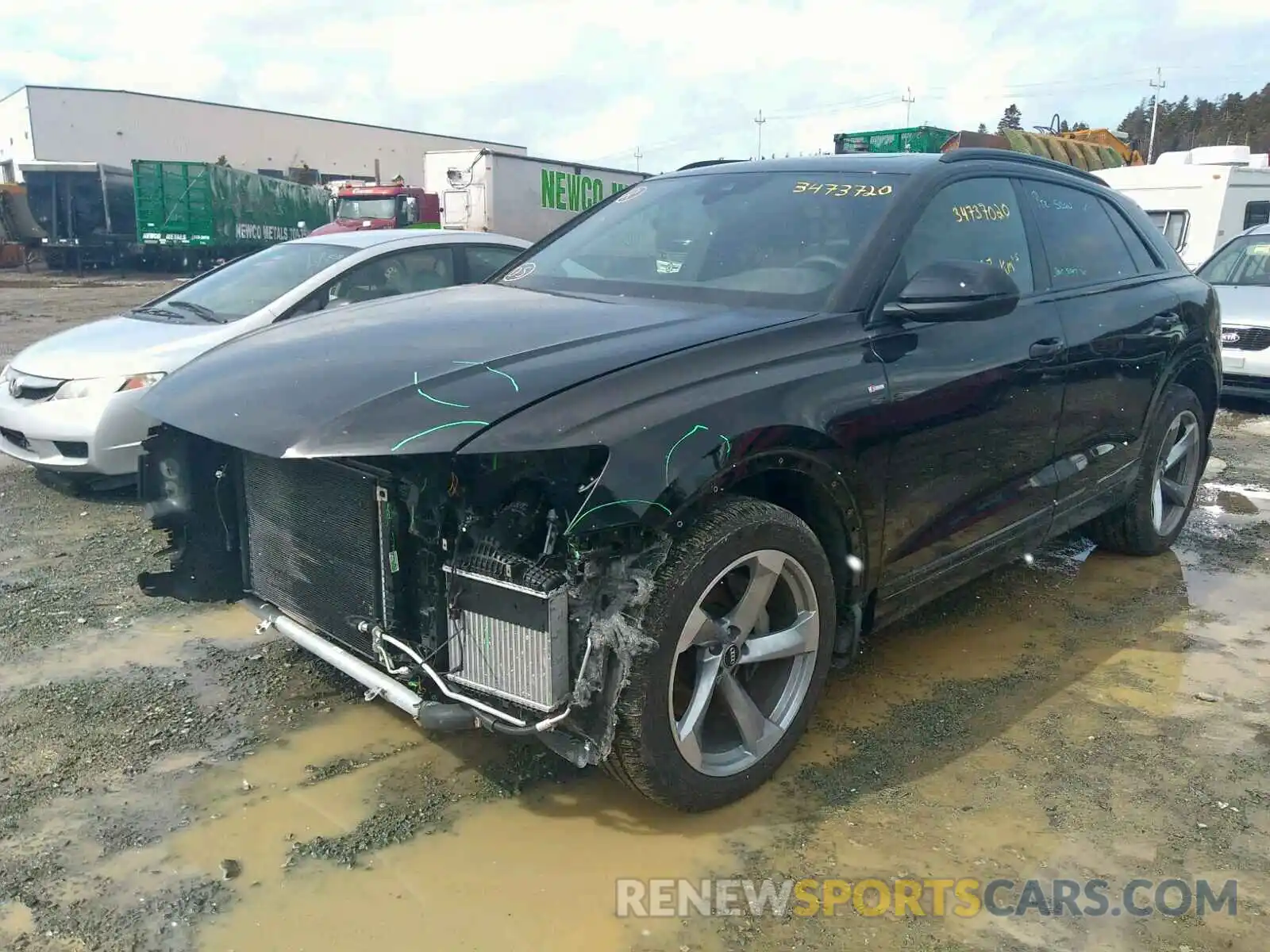 2 Photograph of a damaged car WA1DVAF14KD022873 AUDI Q8 PROGRES 2019