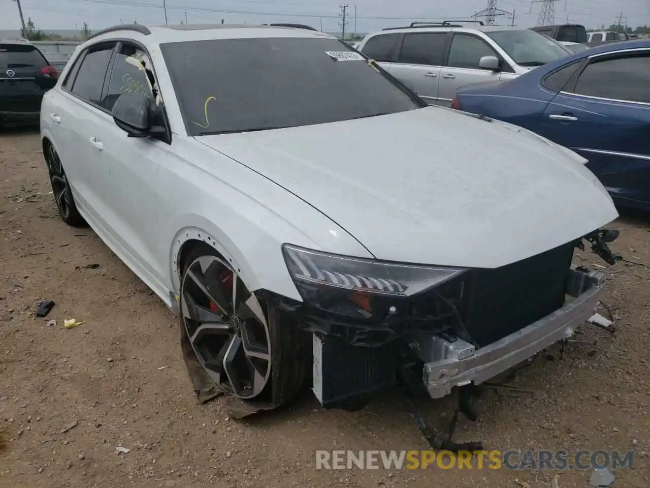 1 Photograph of a damaged car WU1ARBF11MD024413 AUDI RS 2021