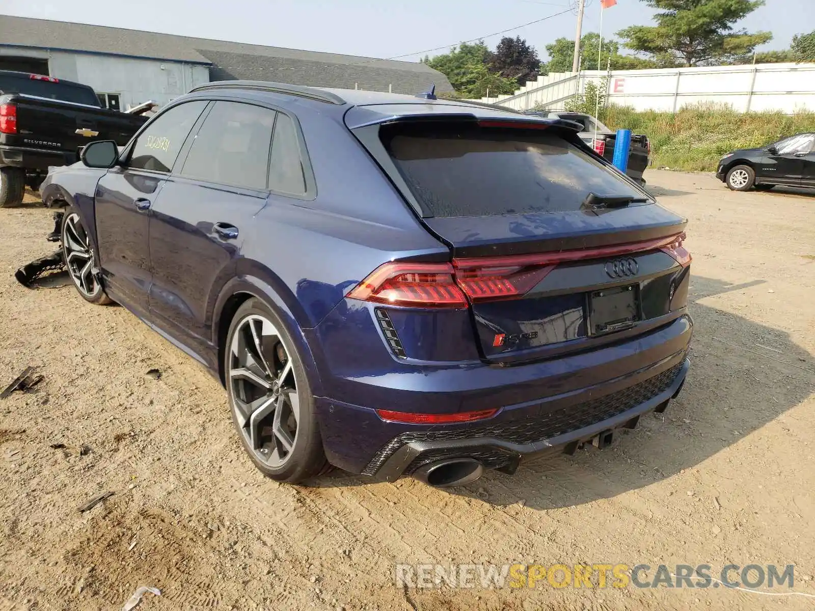 3 Photograph of a damaged car WU1ARBF13MD010142 AUDI RS 2021