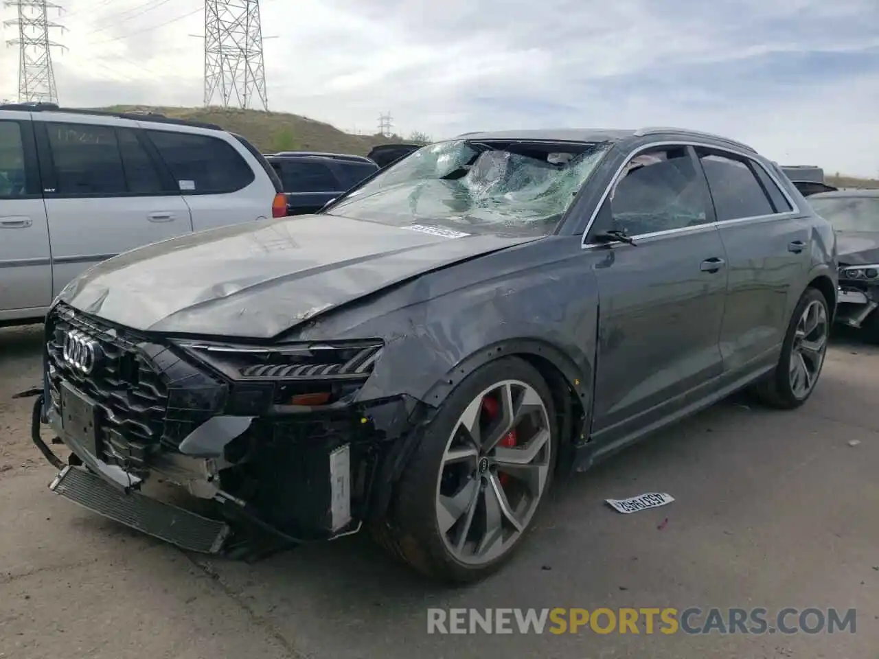 2 Photograph of a damaged car WU1ARBF13MD024719 AUDI RS 2021