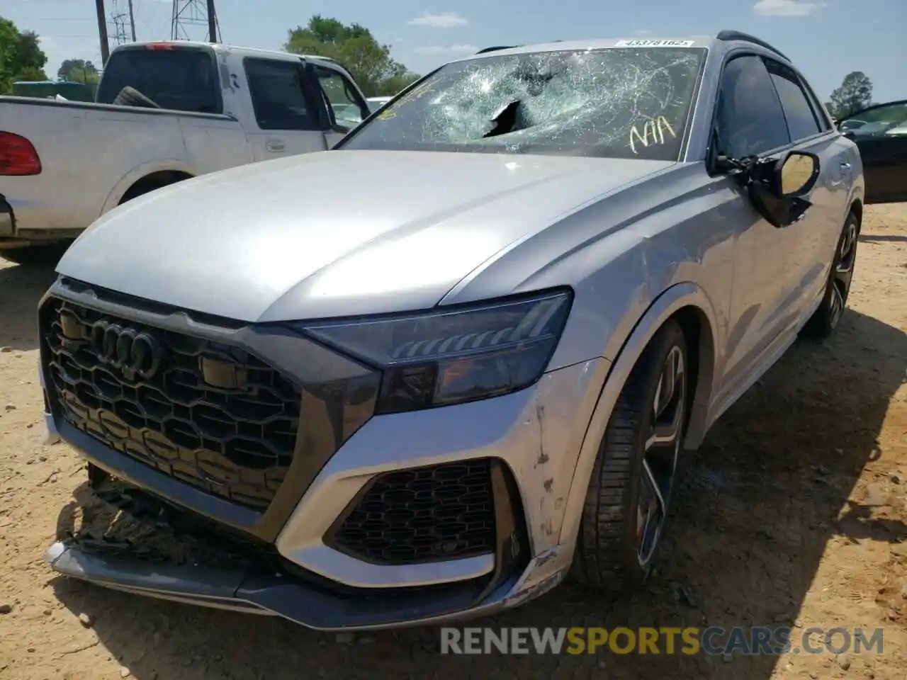 2 Photograph of a damaged car WU1ARBF16MD003234 AUDI RS 2021