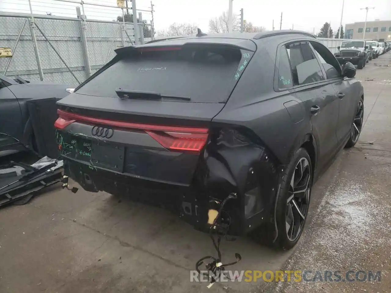 4 Photograph of a damaged car WU1ARBF16MD007168 AUDI RS 2021