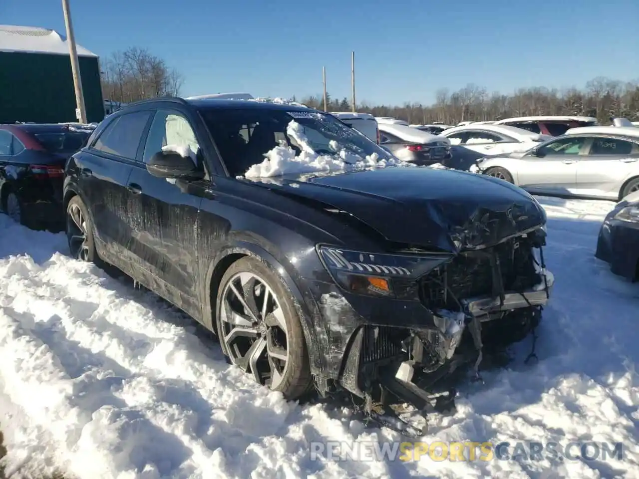 1 Photograph of a damaged car WU1ARBF16MD017540 AUDI RS 2021