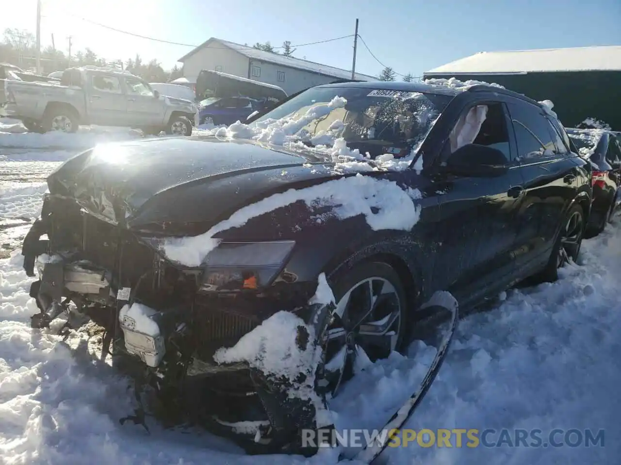 2 Photograph of a damaged car WU1ARBF16MD017540 AUDI RS 2021