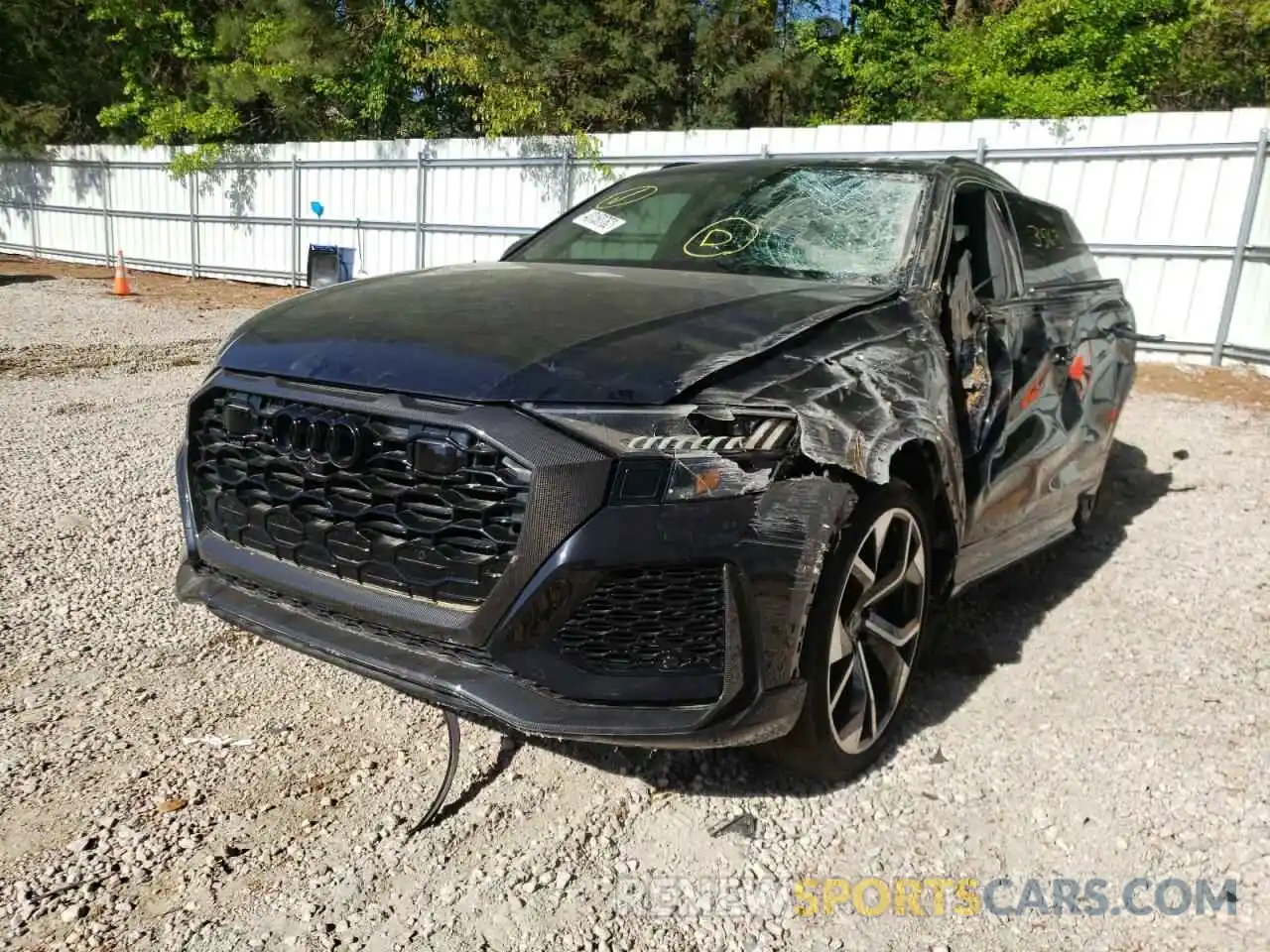 2 Photograph of a damaged car WU1ARBF18MD000495 AUDI RS 2021