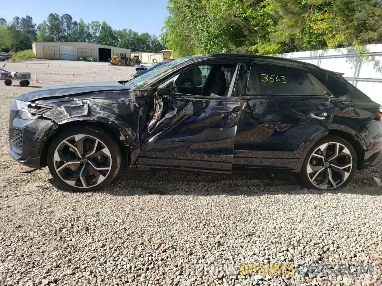 9 Photograph of a damaged car WU1ARBF18MD000495 AUDI RS 2021